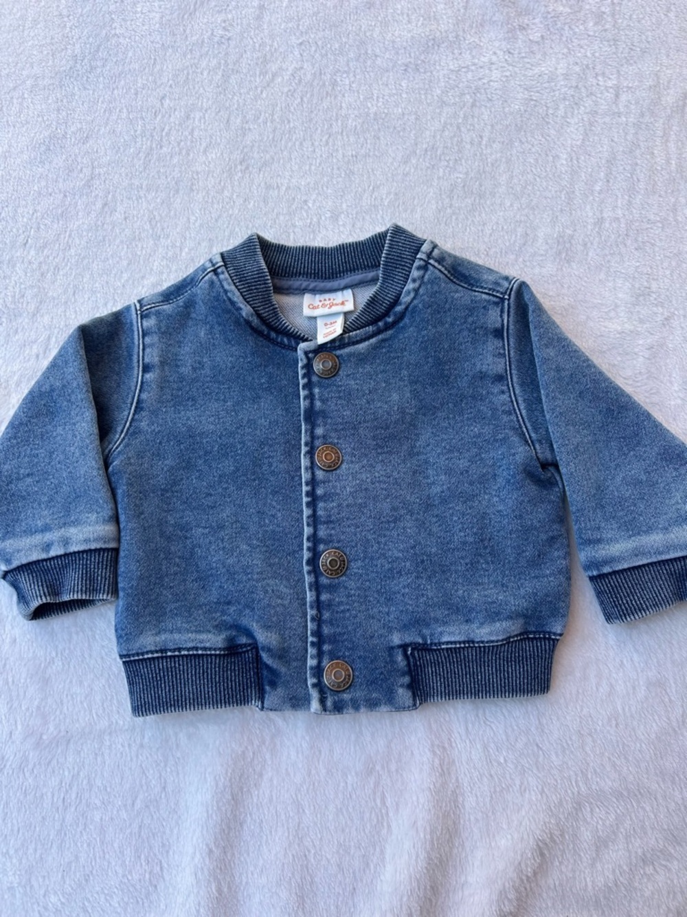 Cat & Jack Indigo Blue Jean Jacket for Kids
